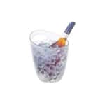 【Ohmine 大嶺 三粒米 換購品】透明冰酒桶 斜口手提 一個