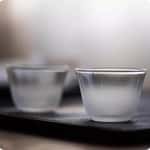 【Ohmine 大嶺 三粒米 換購品】日式清酒杯 簡約雲霧玻璃小酒杯 一個入