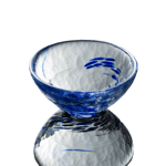 【平和酒造 梅酒 換購品】日式小酒杯 1個裝 琉璃藍