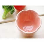 清酒杯品配件 日本清酒杯 美濃燒 春分小花清酒杯 粉紅 2本入(TBS)