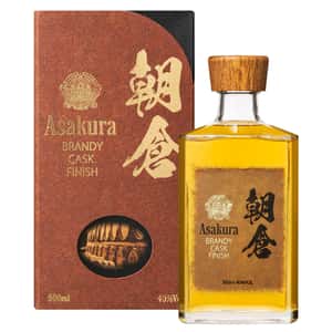 其他燒酎 篠崎酒造 朝倉白蘭地桶大麥燒酎 500ml