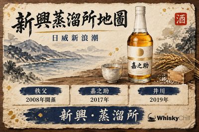 日本新興蒸溜所地圖|2010 年代後嘅日威新浪潮