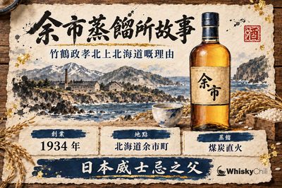 余市威士忌故事|竹鶴政孝點解北上北海道起余市蒸餾所?