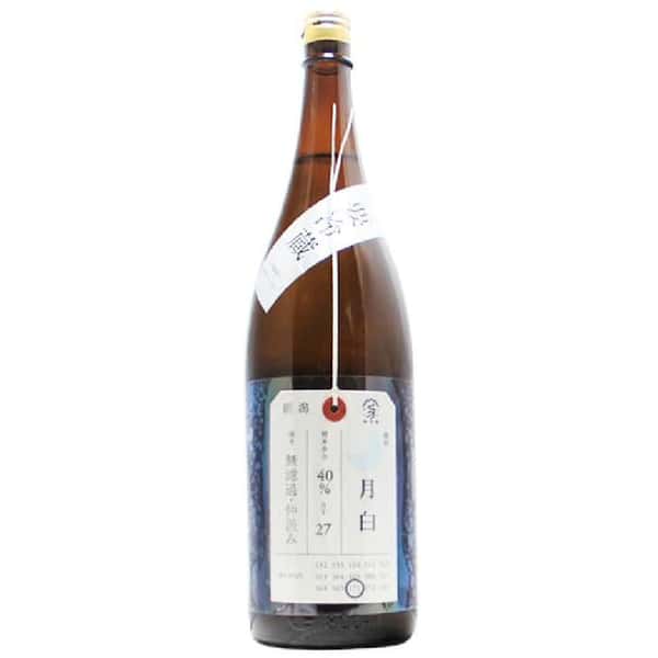 加茂錦酒造 加茂錦酒造 荷札酒 純米大吟釀 月白 無濾過・仲汲み 1.8L 8L 正面圖