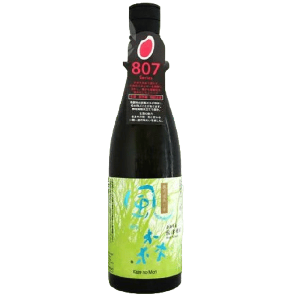油長酒造 油長酒造 風之森 無濾過生原酒 807 秋津穗 純米酒 720ml 720ml 正面圖