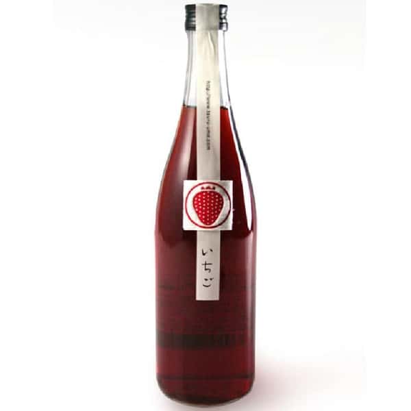 平和酒造 平和酒造 和歌山草莓 鶴梅 いちご梅酒 720ml - 季節限定品 720ml  正面圖