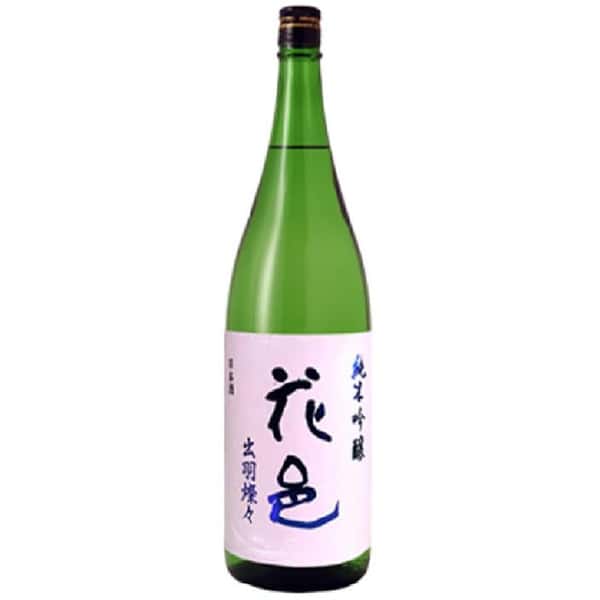 両關酒造 両關酒造 花邑 出羽燦々純米吟釀 生酒 1.8L 8L 正面圖