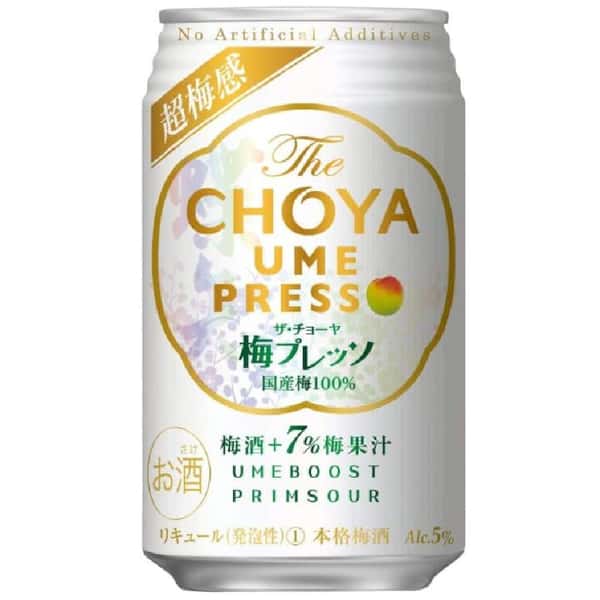 CHOYA CHOYA 梅酒 蝶矢 The CHOYA Ume Press 超梅感梅酒 350ml 350ml 正面圖