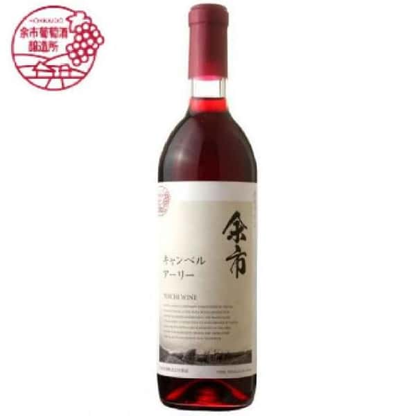 余市ワイン 余市ワイン 北海道キャンベルアーリー紅酒 Yoichi Hokkaido Campbell early Red Wine 720ml 720ml 正面圖