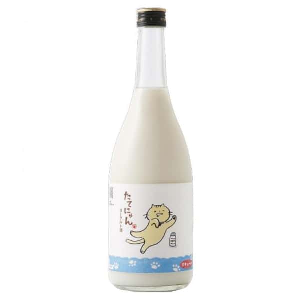 楯野川 貓貓之日系列 乳酸酒 720ml (停售) (圖片1)