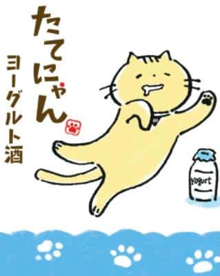 楯野川 貓貓之日系列 乳酸酒 720ml (停售) (圖片3)