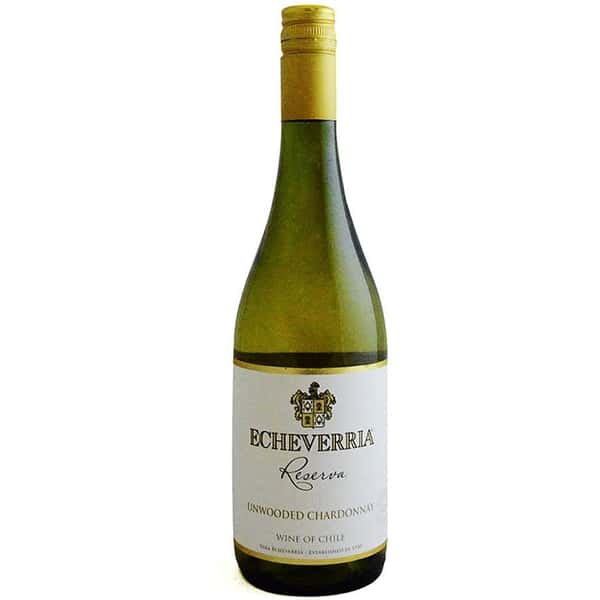 Viña Echeverria Reserva Unwooded Chardonnay 750ml (401513) (圖片1)