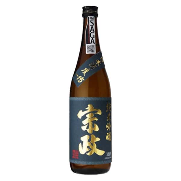 宗政酒造 宗政酒造 宗政 純米吟釀 720ml - 金賞 720ml 正面圖