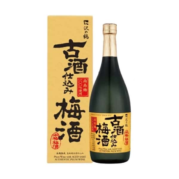 沢の鶴 沢の鶴 沢之鶴 古酒仕込み 本格梅酒 720ml 720ml 正面圖