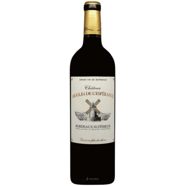 Chateau Moulin de L'Esperance AOP Bordeaux Superieur Oak Aged 許願風車酒莊-超級波爾多紅酒 750ml (圖片1)