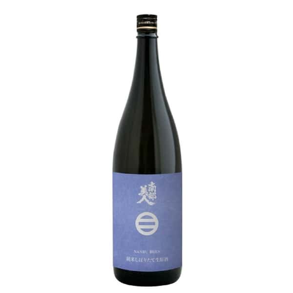 南部美人 南部美人 純米酒 しぼりたて 生原酒 1.8L - 季節限定 8L 正面圖
