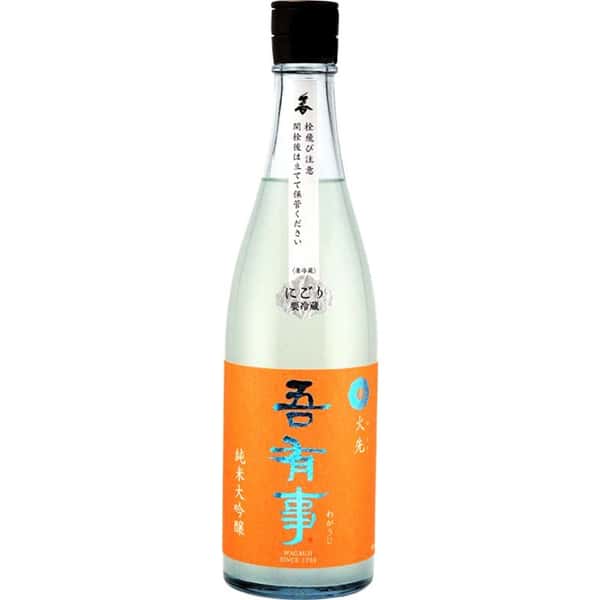 奧羽自慢 奧羽自慢 吾有事 火先 純米大吟釀 720ml - 數量限定 720ml  正面圖