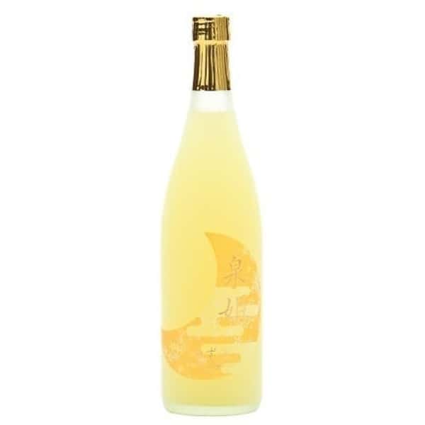 泉酒造 泉酒造 泉姬 ゆず 柚子酒 720ml 720ml  正面圖