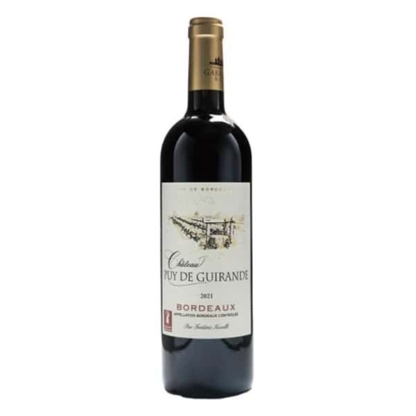 Château Château Puy de Guirande AOC Bordeaux 吉朗德城堡波爾多紅酒 750ml 750ml  正面圖