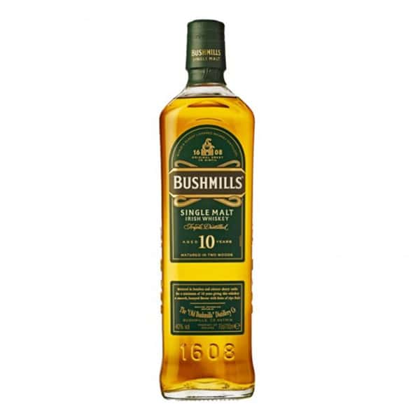 Bushmills Bushmills 10 Years Single Malt 布斯密10年愛爾蘭麥芽威士忌 700ml 700ml  正面圖