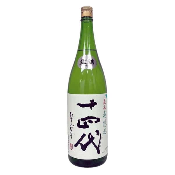 十四代 十四代 嚴選 無濾過 純米吟釀 1.8L 8L  正面圖