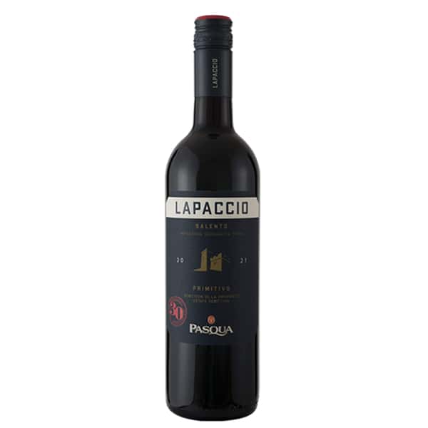Pasqua Pasqua Lapaccio Primitivo Salento IGT, 2023 紅酒 750ml 750ml 正面圖