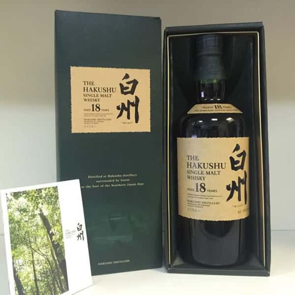 白州 白州 18年   正面圖