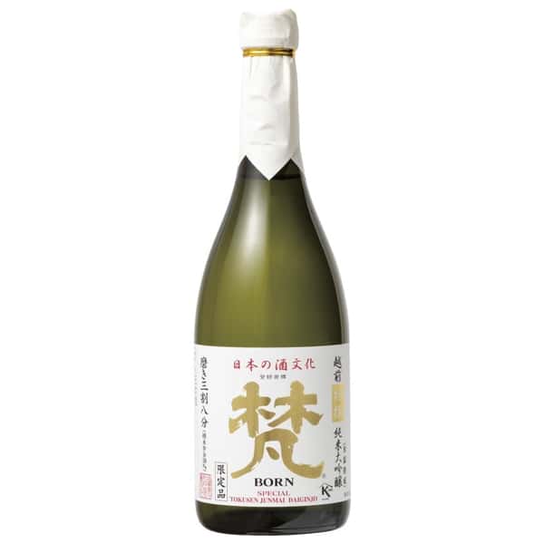 梵 梵 特撰 三割八分 純米大吟釀 720ml 720ml 正面圖
