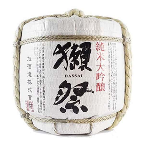 獺祭 獺祭 一升飾樽 山口県 旭酒造 正面圖