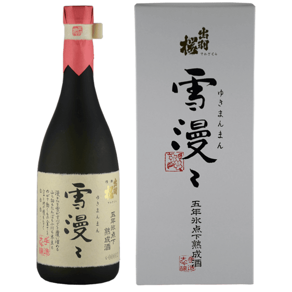 出羽桜酒造 出羽桜酒造 出羽櫻 大吟釀 雪漫 五年冰點下熟成酒 720ml 720ml  背面圖