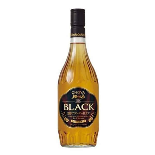CHOYA CHOYA 梅酒 蝶矢 Black Umeshu 黑牌白蘭地梅酒 700ml 700ml 正面圖
