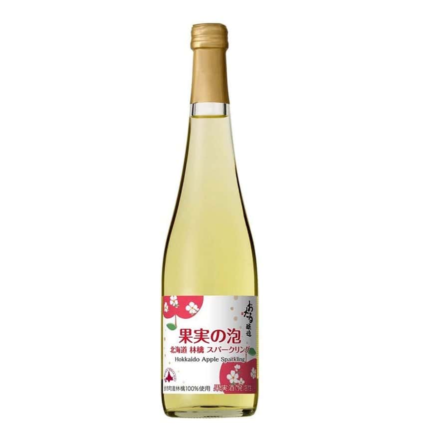 北海道葡萄酒莊 北海道蘋果微氣泡酒 Hokkaido Apple Sparkling 500ml (img2)