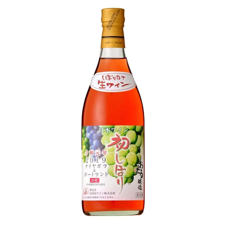 北海道葡萄酒莊 初榨系列 Niagara & Portland 玫瑰葡萄酒 720ml (img2)
