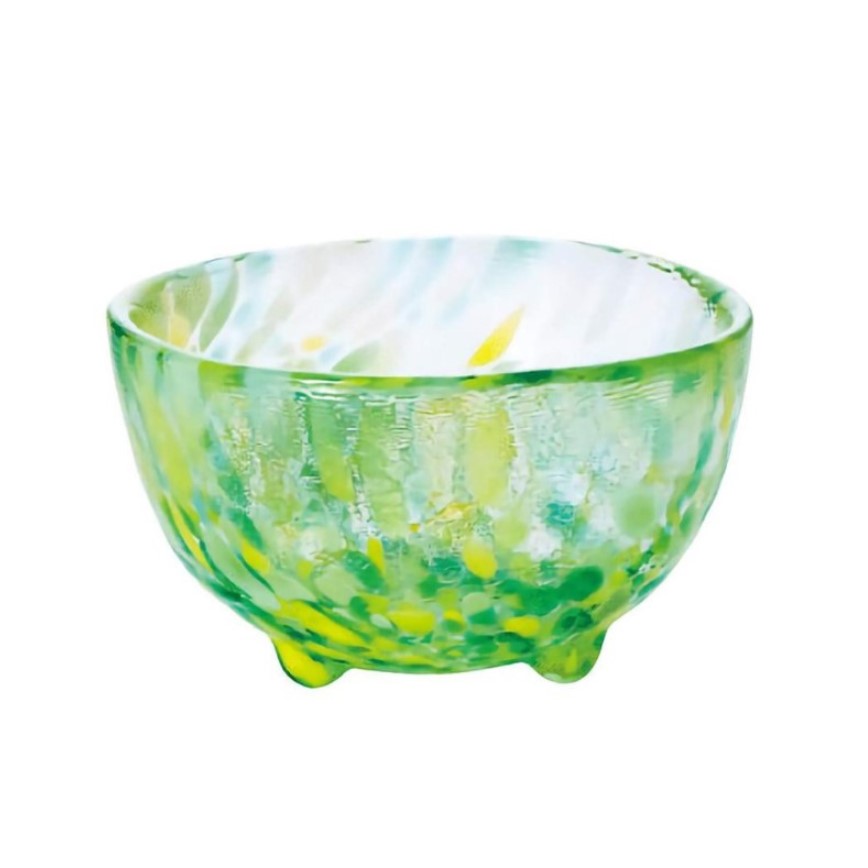 日本清酒杯 津輕びいどろ 木の芽 F-79473 (img2)