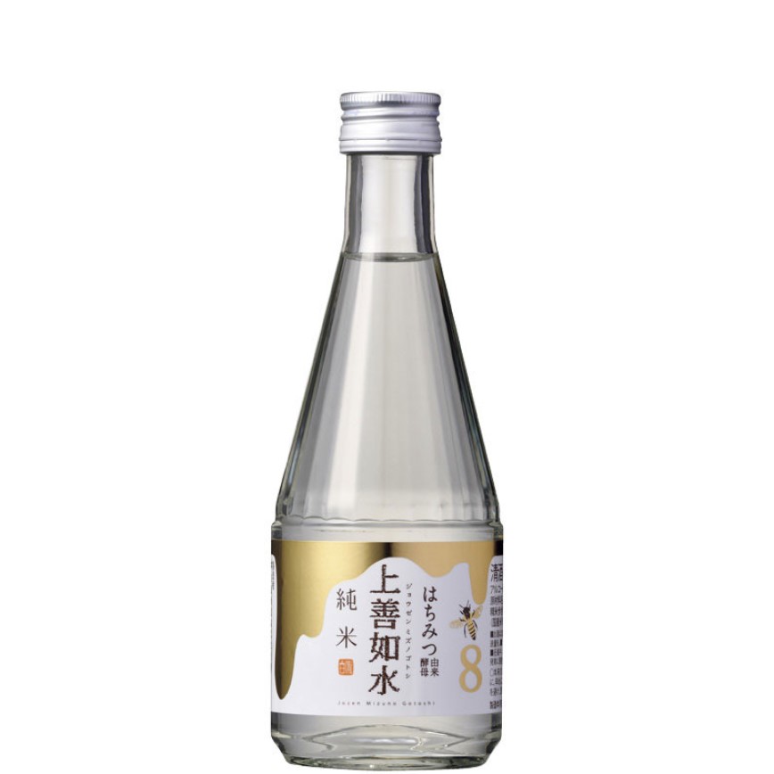 白瀧酒造 上善如水 純米酒 蜂蜜はちみつ由來酵母 300ml - 期間限定 限量推出