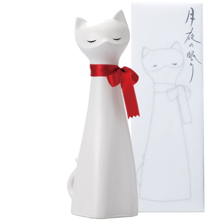 千代壽 純米酒 月夜の眠り 白貓 720ml - 限定品 (img2)