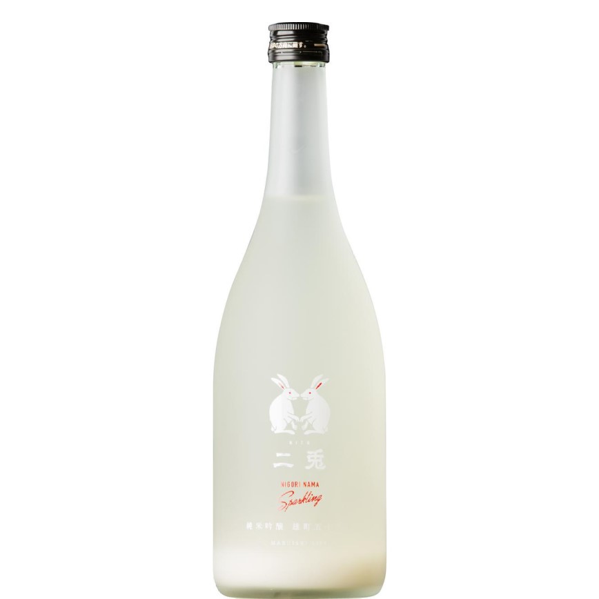 丸石酒造 二兔 純米吟釀 雄町55 Sparkling 濁氣泡酒 720ml