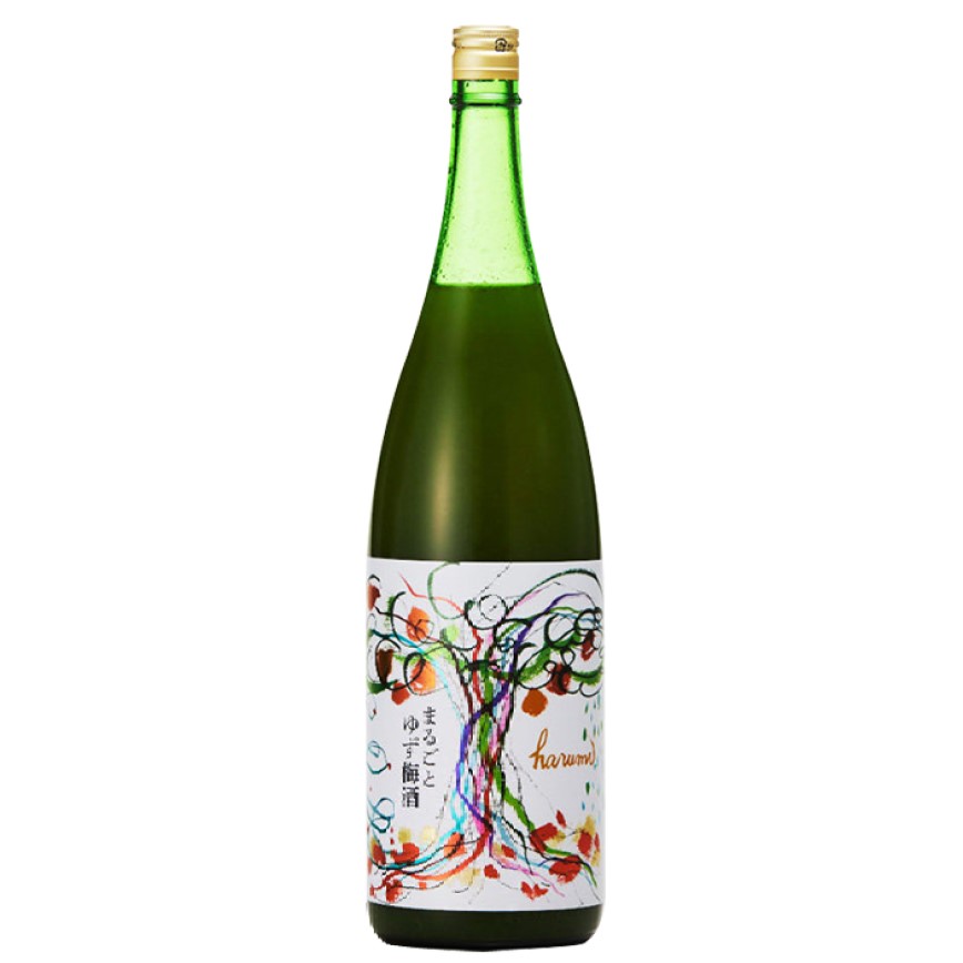 庭之鶯 柚子梅酒 720ml(TBS) (img2)