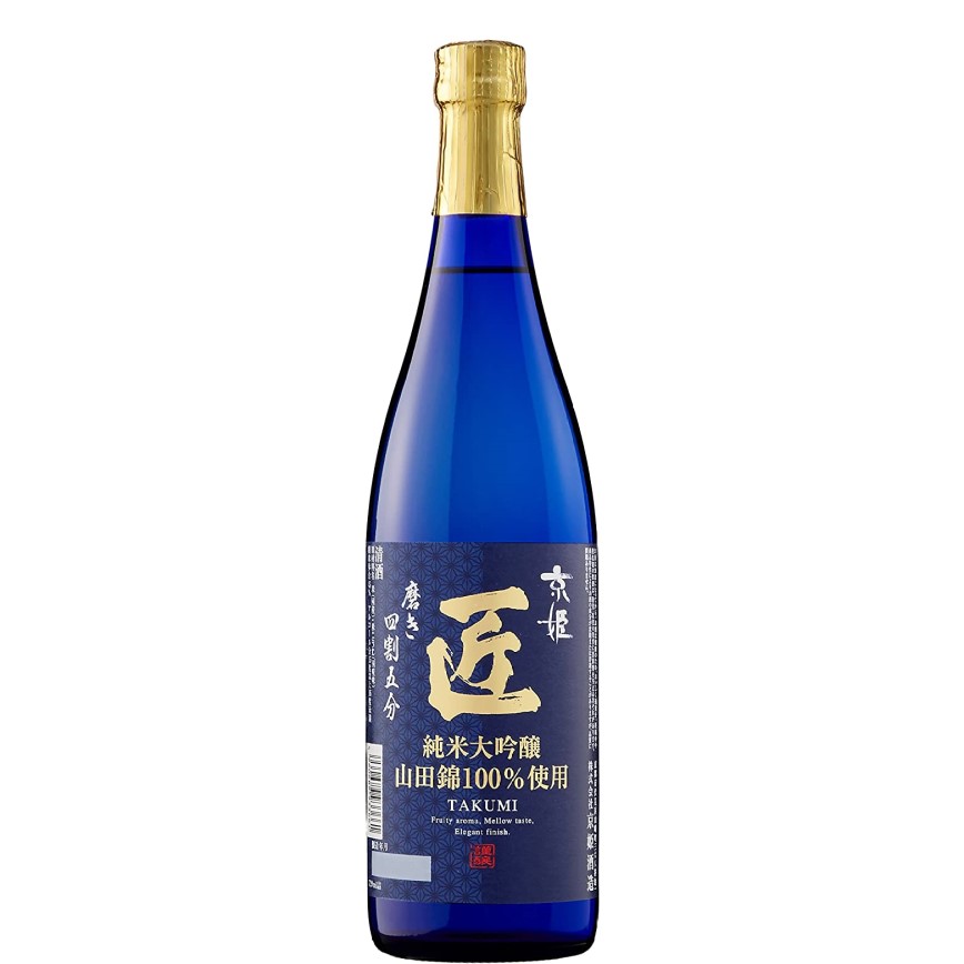 京姬酒造 匠 純米大吟釀 1.8L (藍) - 金賞清酒 (img2)