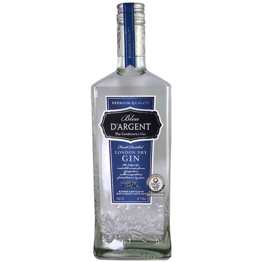 Bleu D'Argent London Dry Gin 法國銀藍色倫敦乾氈酒 700ml (img2)