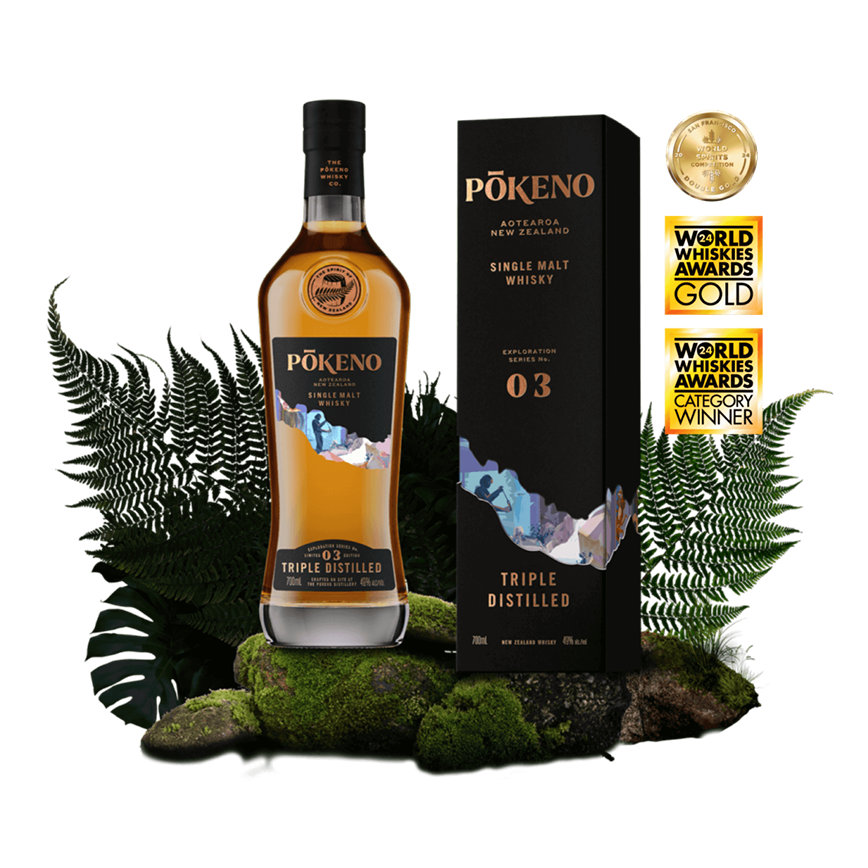 Pōkeno Exploration Series Triple Distilled 700ml