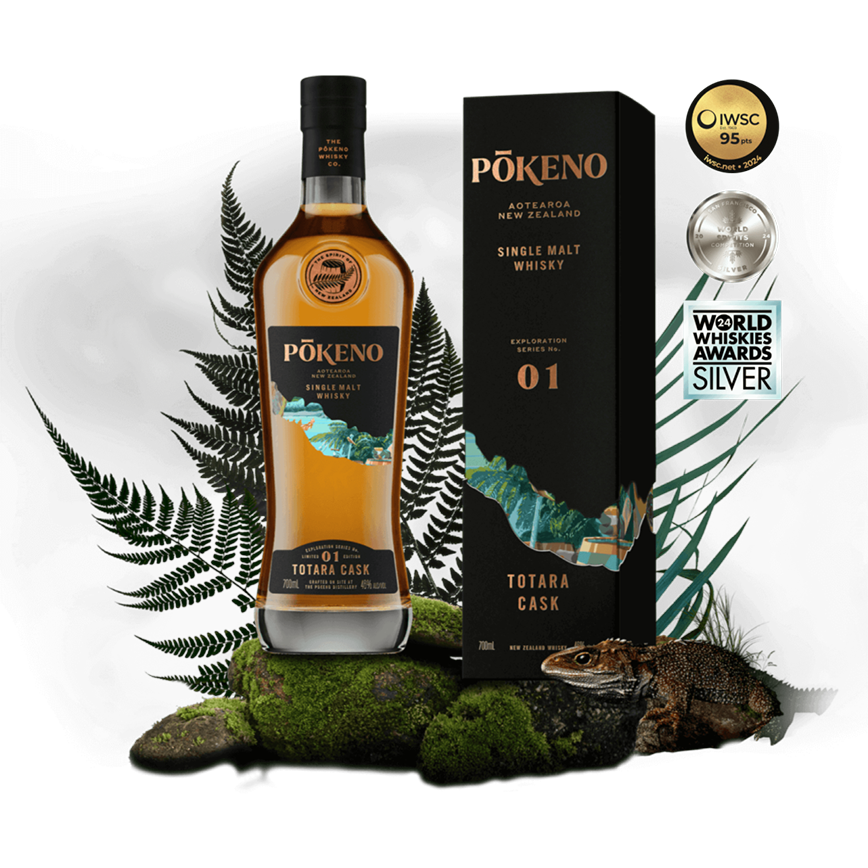 Pōkeno Exploration Series Totara Cask Finish 700ml (img2)