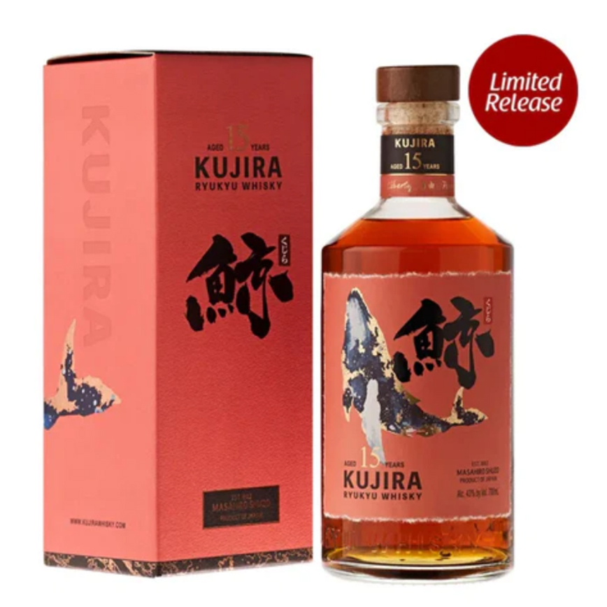 鯨 KUJIRA Ryukyu Whisky 15 Years Sherry & Bourbon Cask Limited Release 700ml (img2)