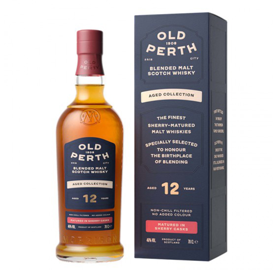 Old Perth 12 Years Blended Malt Whisky 老伯斯12年威士忌 700ml (0102 1100) (img2)
