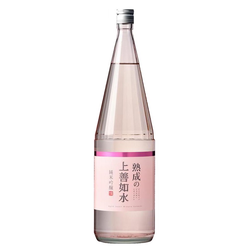 白瀧酒造 熟成の上善如水 純米吟釀 1.8L (粉紅) (TBS) (img2)