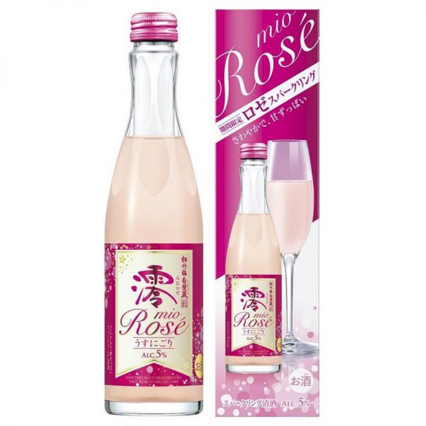 寶酒造 松竹梅白壁藏 澪みお Rose 有氣清酒 750ml - 期間限定 (img2)