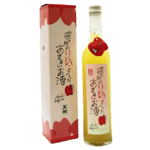 天領酒造 天領酒造 飛驒產之完熟蘋果酒 米燒酎 500ml 500ml 正面圖