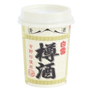 白雪 白雪 樽酒 180ml 180ml 正面圖