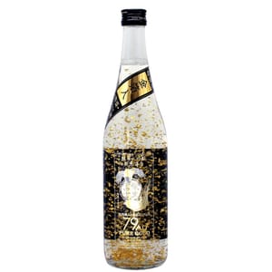 榮光富士 榮光富士 純米大吟釀 79Au金箔 PURE GOLD 720ml 720ml  正面圖