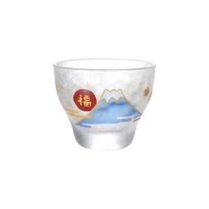 日本清酒杯 日本清酒杯 石塚硝子 Mono清酒杯 富士山 90ml 90ml  正面圖
